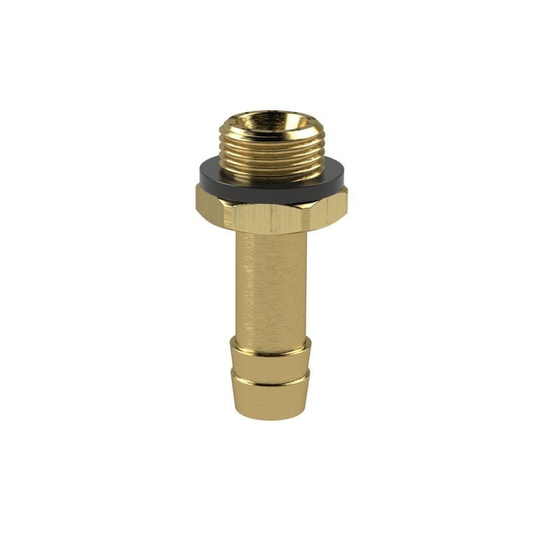 Riegler 205998 Einschraubschlauchtülle, G 1/4, für Schlauch LW 9 mm, SW 17, MS - Bild 1