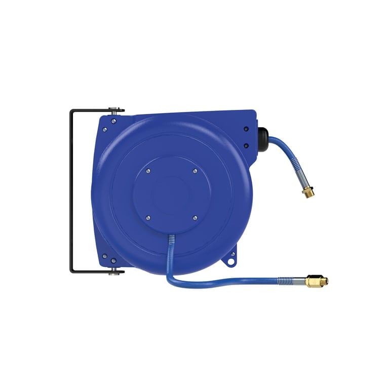Riegler 206190 Schlauchaufroller, Druckluft/Wasser, PVC, ø 10x6,5, R 1/4, 15 m - Bild 3