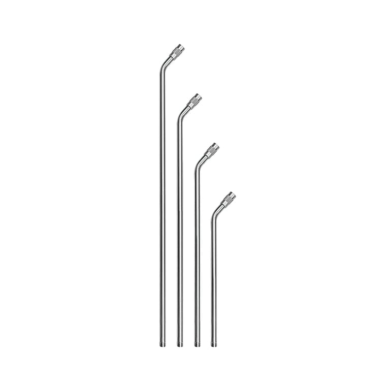 Riegler 144840 Verlängerungsrohr o. Düse, gebogen 450 mm, Alu, M12x1,25
