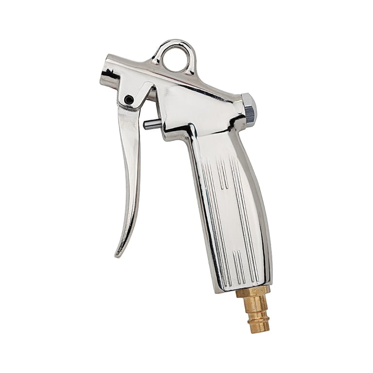 Riegler 114335 Blaspistole ohne Düse, Alu-Druckguss vern., Nippel NW 7,2 - 7,8