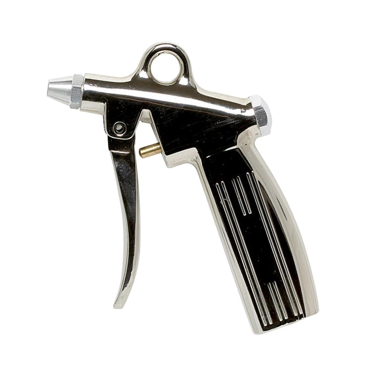 Riegler 117445 Blaspistole, Standarddüse, Alu-Druckguss vernickelt, G 1/4 innen