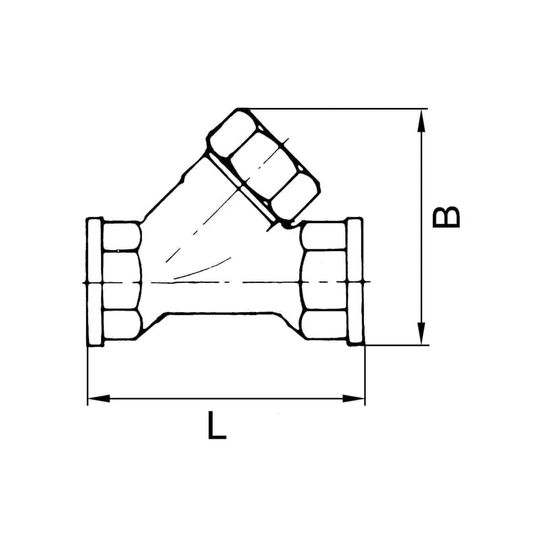 Riegler 103833 Rückschlagventil, Schrägsitzausführung, ES G 3/8, 0,2 bar - Bild 4