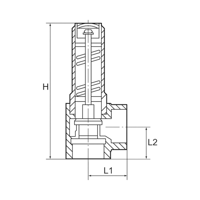 Riegler 148657 Eck-Sicherheitsventil, Sattdampf, G 1/2, Ansprechdruck 1,2 bar - Bild 4