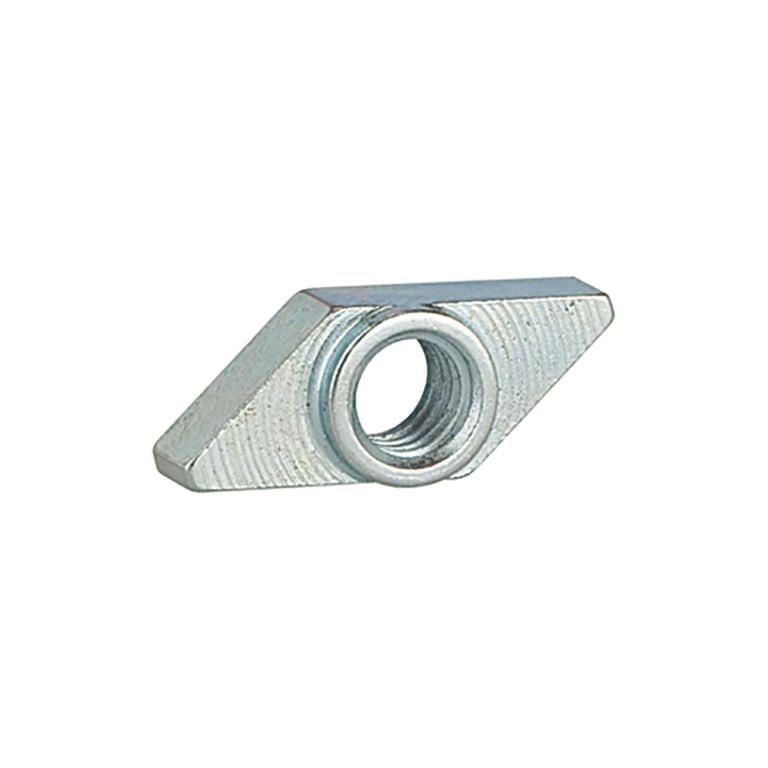 Riegler 106168 Gewindeplatte für die T-Nut, für Kompakt-/Normzylinder, M4