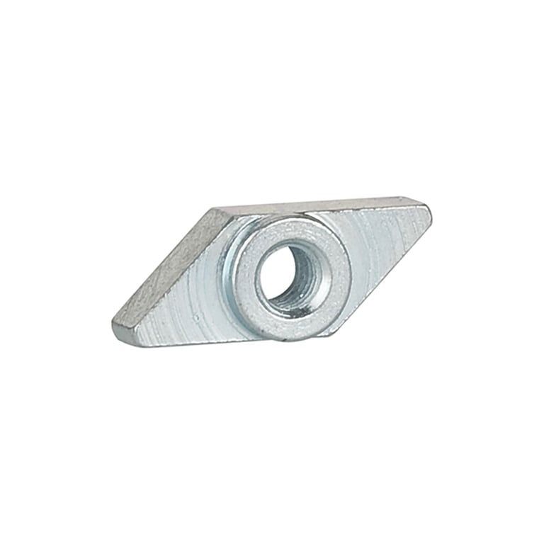 Riegler 106169 Gewindeplatte für die T-Nut, für Kompakt-/Normzylinder, M3