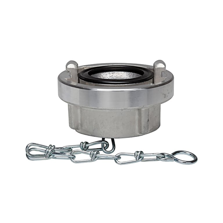 Riegler 108258 Storz-Blindkupplung, Kette, Alu, Storz-Größe 25-D, KA 31 mm - Bild 1