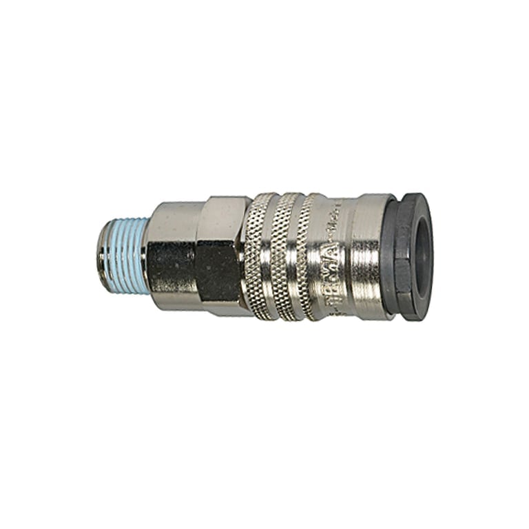 Riegler 107441 Schnellverschlusskupplung NW 10, hoher Durchfluss, R 3/8 AG - Bild 1