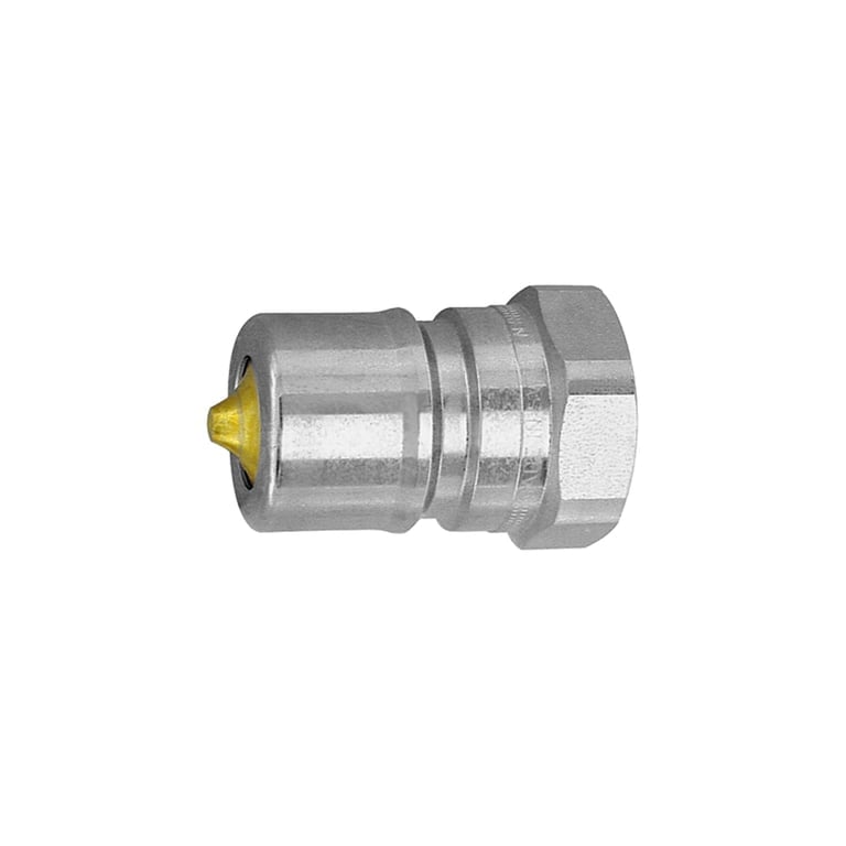 Riegler 107734 Stecknippel ohne Druckeliminator, Serie B, NW 10, G 3/8 IG - Bild 1