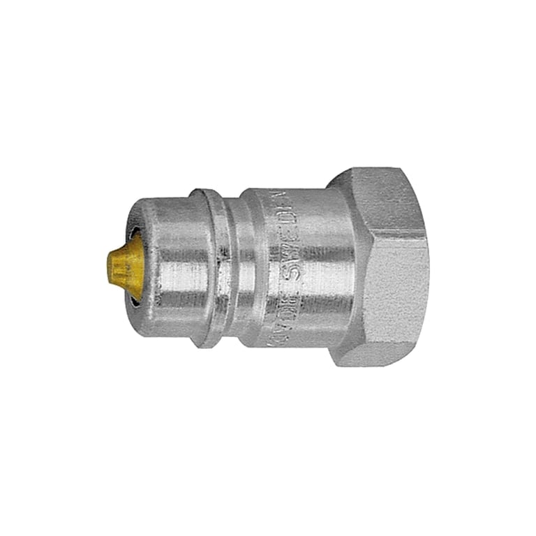Riegler 107725 Stecknippel mit Druckeliminator, Serie A, NW 13, G 1/2 IG - Bild 1