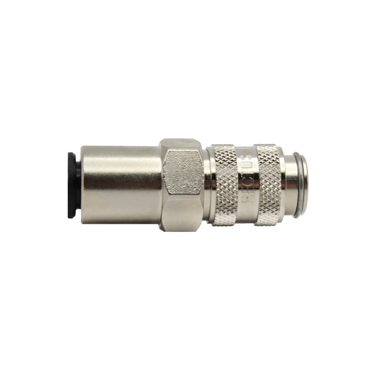 Riegler 107176 Schnellverschlusskupplung NW 5, MS vern., push-in Anschluss 8 mm - Bild 1