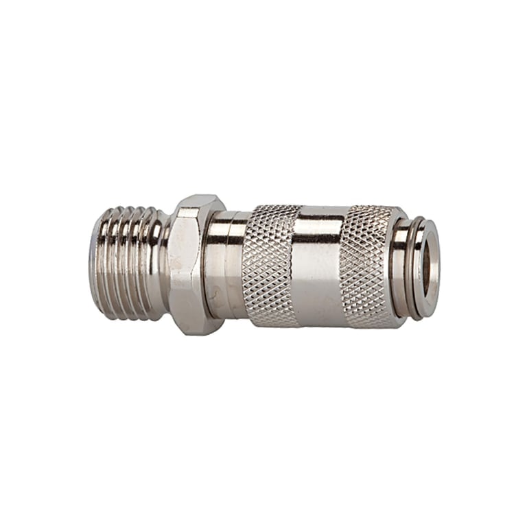 Riegler 156204 Schnellverschlusskupplung NW 2,7, Edelstahl 1.4305, M5 AG - Bild 1