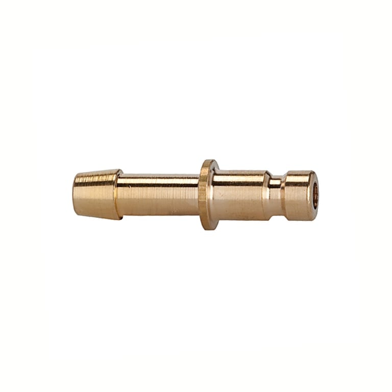 Riegler 107079 Einstecktülle für Kupplungen NW 2,7, Messing blank, Tülle LW 4