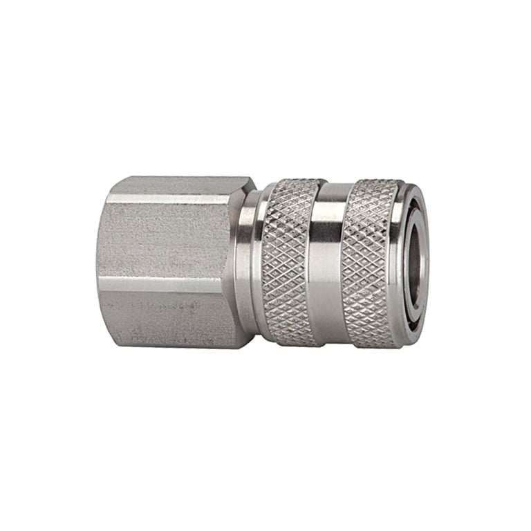 Riegler 107338 Schnellverschlusskupplung NW 7,2, Edelstahl 1.4305, G 3/8 IG - Bild 1