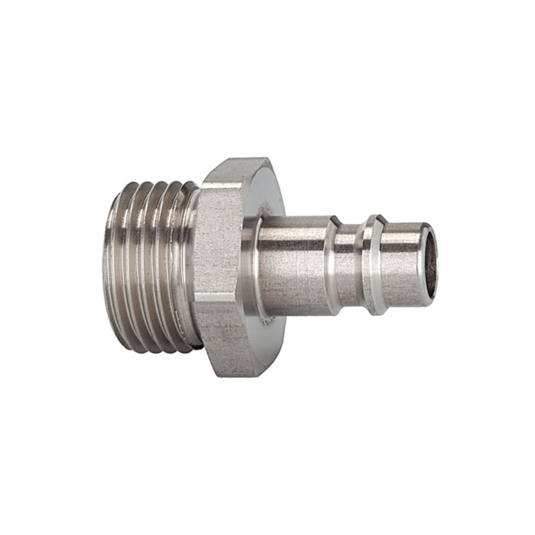 Riegler 107352 Nippel für Kuppl. NW 7,2-7,8, Edelstahl 1.4305, G 1/2 AG, max. 35