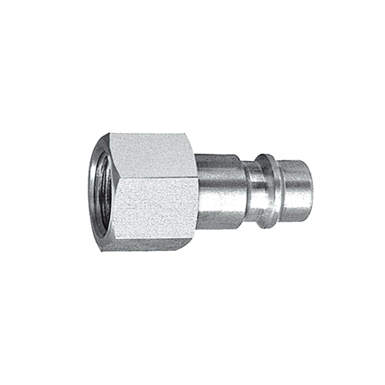 Riegler 107353 Nippel für Kuppl. NW 7,2-7,8, Edelstahl 1.4305, G 1/4 IG, max. 35