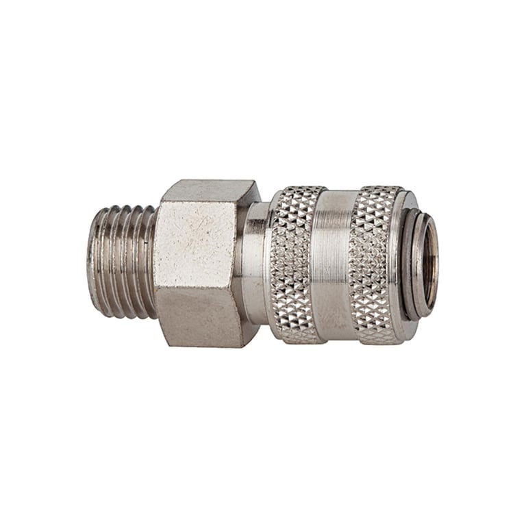 Riegler 115625 Schnellverschlusskupplung NW 5 »connect line«, MS vern., G 3/8 AG - Bild 1