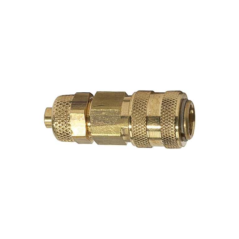 Riegler 115642 Schnellverschlusskupplung NW 5 »connect line« MS blank, Schl. 8x6 - Bild 1