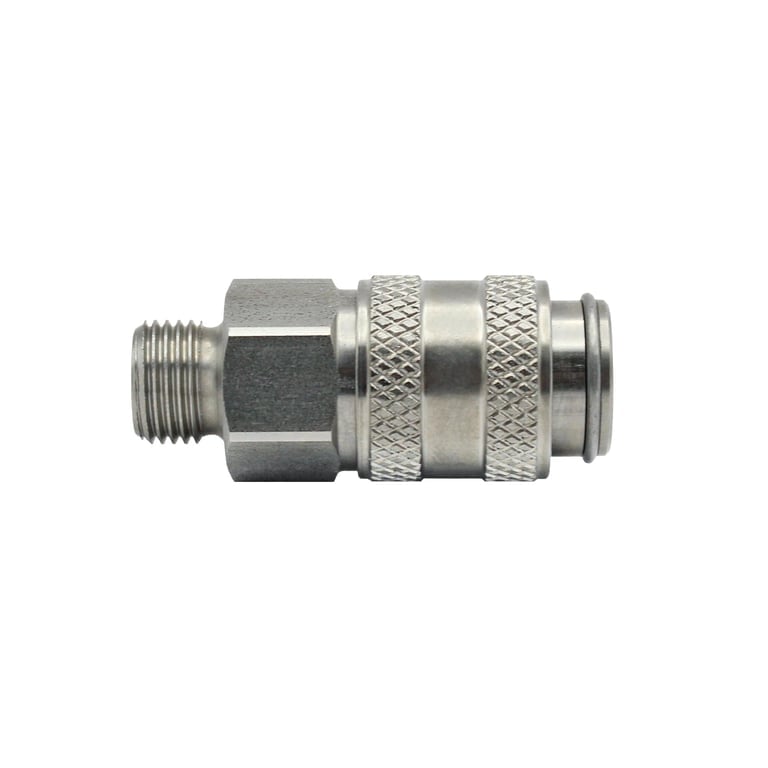 Riegler 107193 Schnellverschlusskupplung NW 5, Edelstahl 1.4305, G 1/4 AG - Bild 1