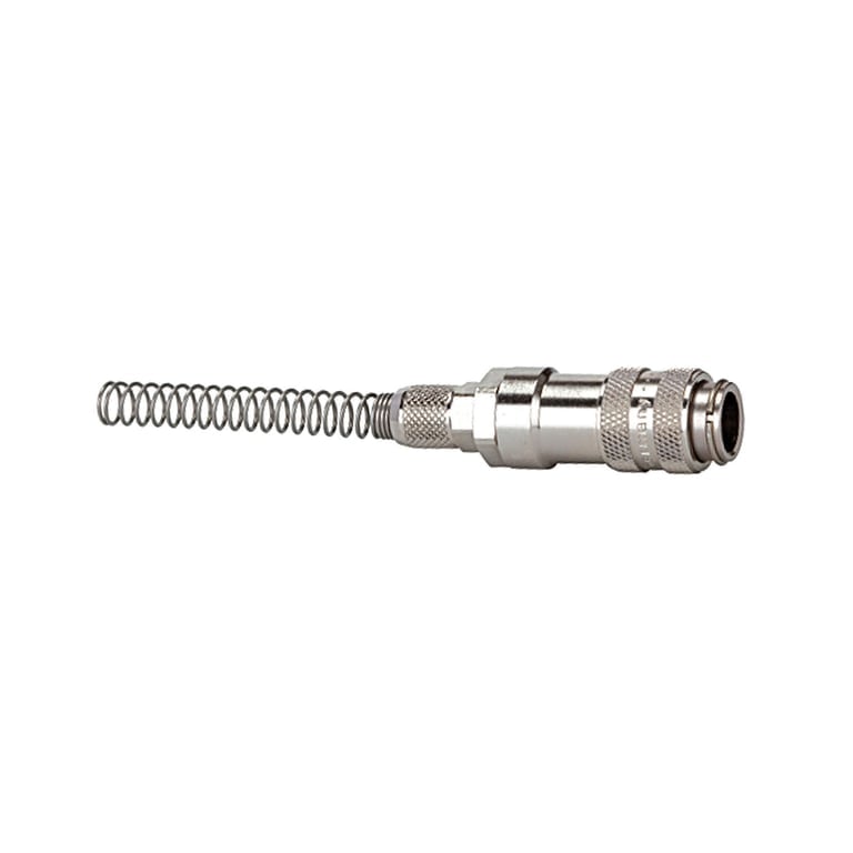Riegler 107174 Schnellverschlusskupplung NW 5, MS vern., drehbar, Schlauch 8x6 - Bild 1