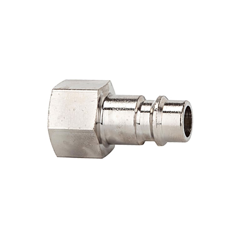 Riegler 107310 Nippel für Kupplungen NW 7,2 - NW 7,8, Messing vern., G 1/4 IG