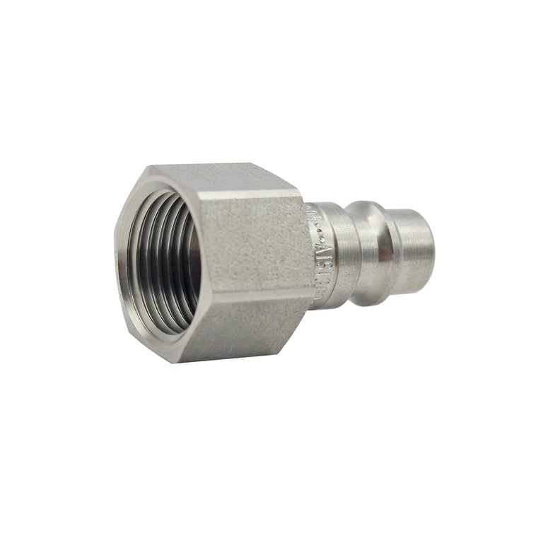 Riegler 107437 Nippel für Kupplungen NW 7,2 - 7,8, Edelstahl 1.4305, G 1/8 IG