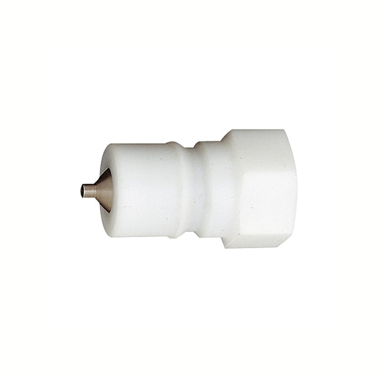 Riegler 107721 Verschlussnippel beidseitig absperrend, POM, G 1/2 IG, NW 11 - Bild 1
