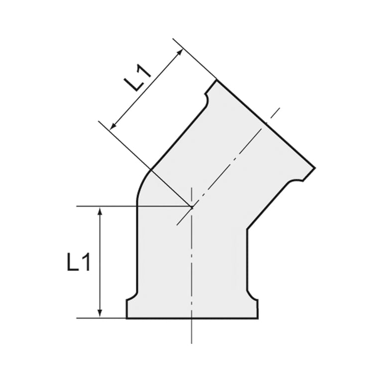 Riegler 112670 Winkelstück 90°, innen/innen, Rp 3/4, Edelstahl 1.4408 - Bild 4