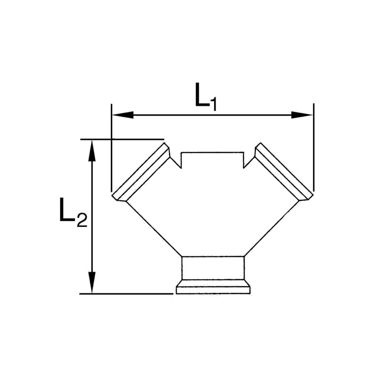Riegler 112604 Verteiler, 2fach, G 3/8 i., 2 x G 3/8 IG, Messing blank - Bild 4