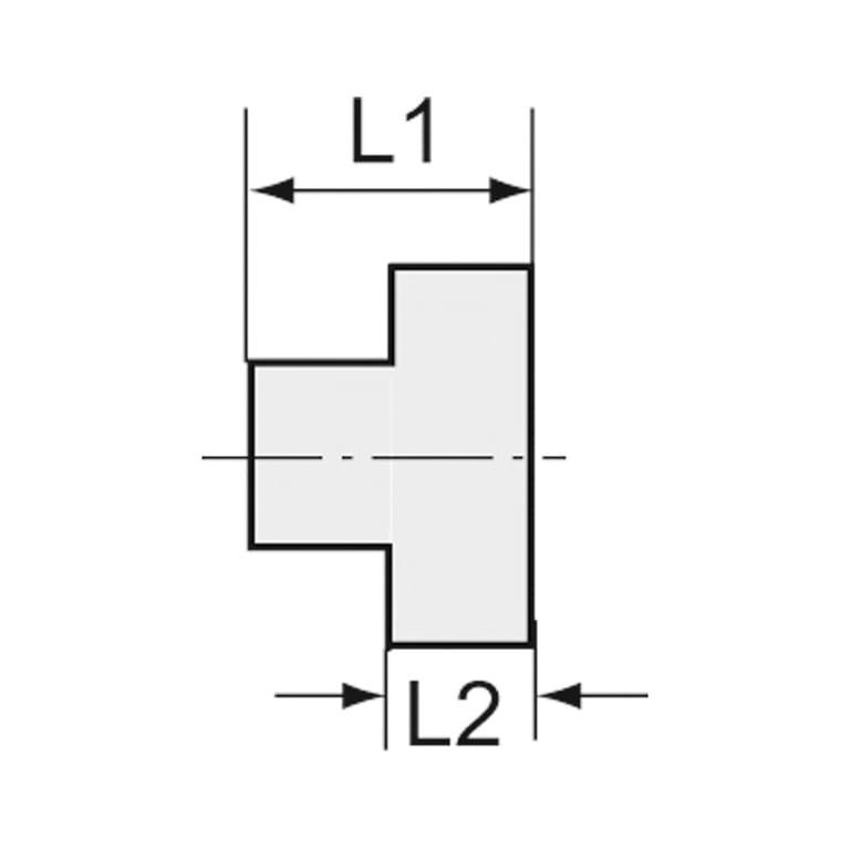 Riegler 111851 Verschlussstopfen, Vierkant, G 1 1/4, SW 23, Edelstahl 1.4408 - Bild 2