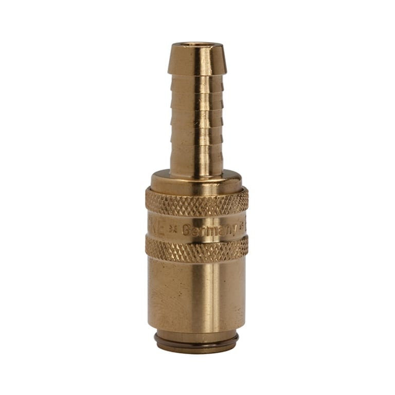 Riegler 107914 Temperierkupplung DN 6, Zapfen 9 mm, Schlauchtülle gerade