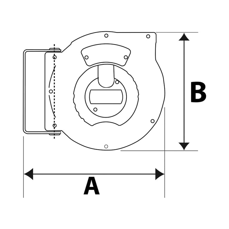 Riegler 113978 Schlauchaufroller, PU-Schlauch ø 12x8, G 1/4, Schlauchlänge 9 m - Bild 2