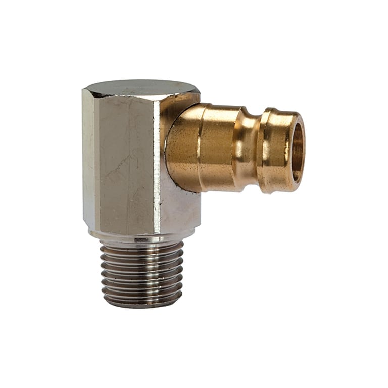 Riegler 107989 Temperier-Einstecknippel DN 9, 90°, mit Außengewinde, R 1/4