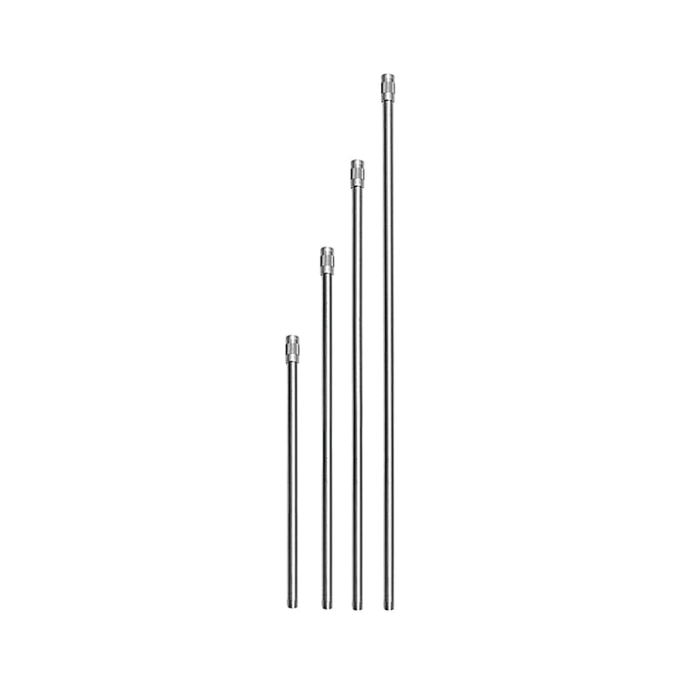 Riegler 114449 Verlängerungsrohr ohne Düse, gerade 600 mm, Aluminium
