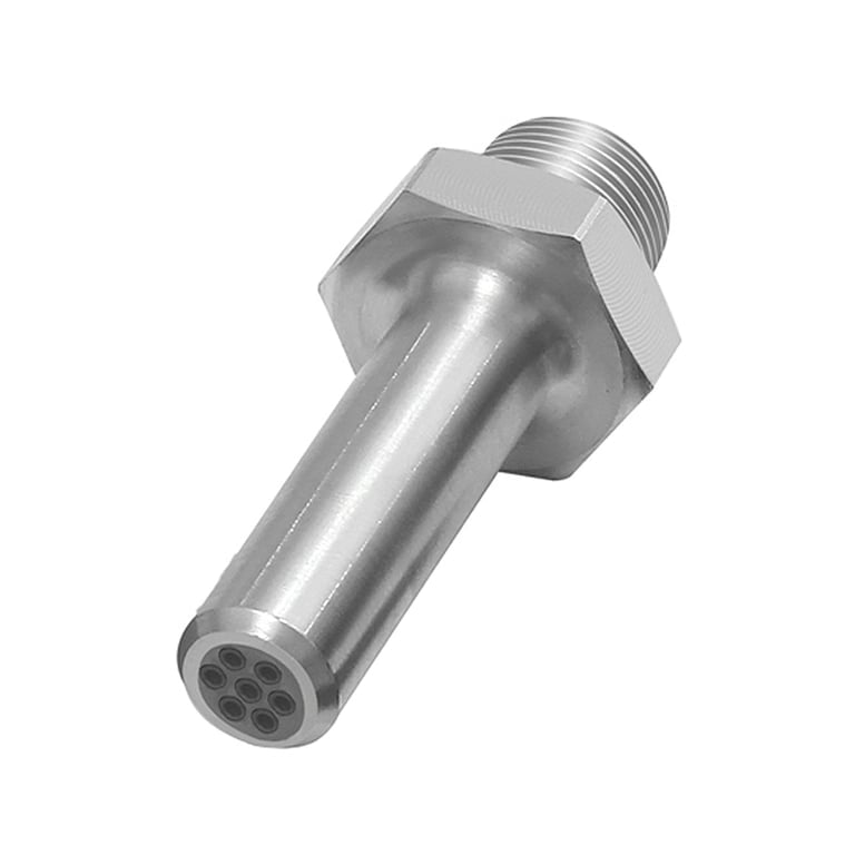 Riegler 114458 Lärmarme Runddüse, 1/2 - 27 UNS, Aluminium, Düsen-Außen-ø 10 mm