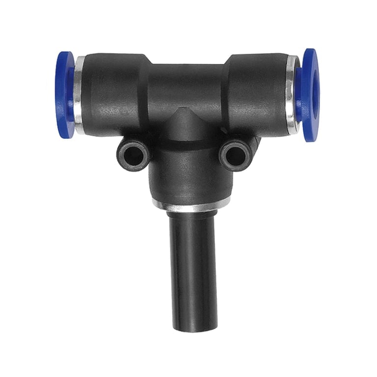 Riegler 135777 T-Steckverb., Stecknippel 6 »Blaue Serie«, Schl.-Ø 6 - Bild 1