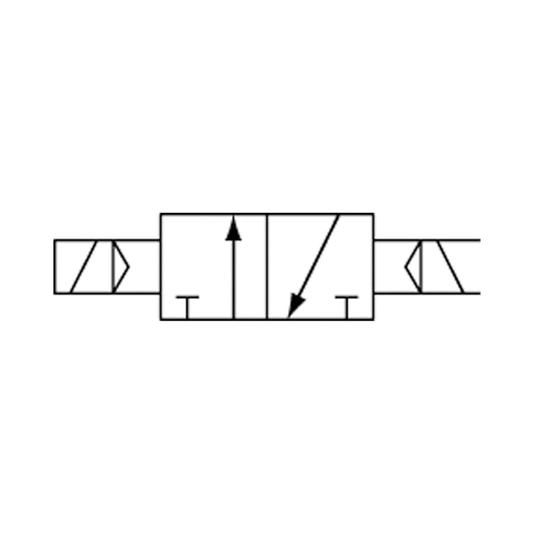 Riegler 116116 3/2-Wegeventil elektropneum. »3V«, bistabil, G 3/8, 24 V DC - Bild 2