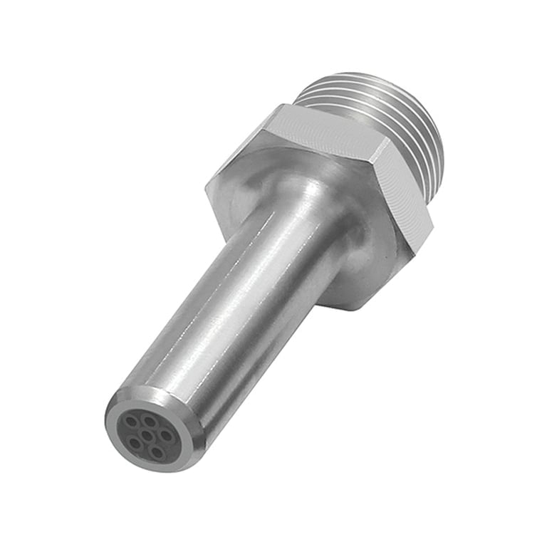 Riegler 114471 Lärmarme Runddüse, G 3/8 AG, Aluminium, Düsen-Außen-ø 10 mm