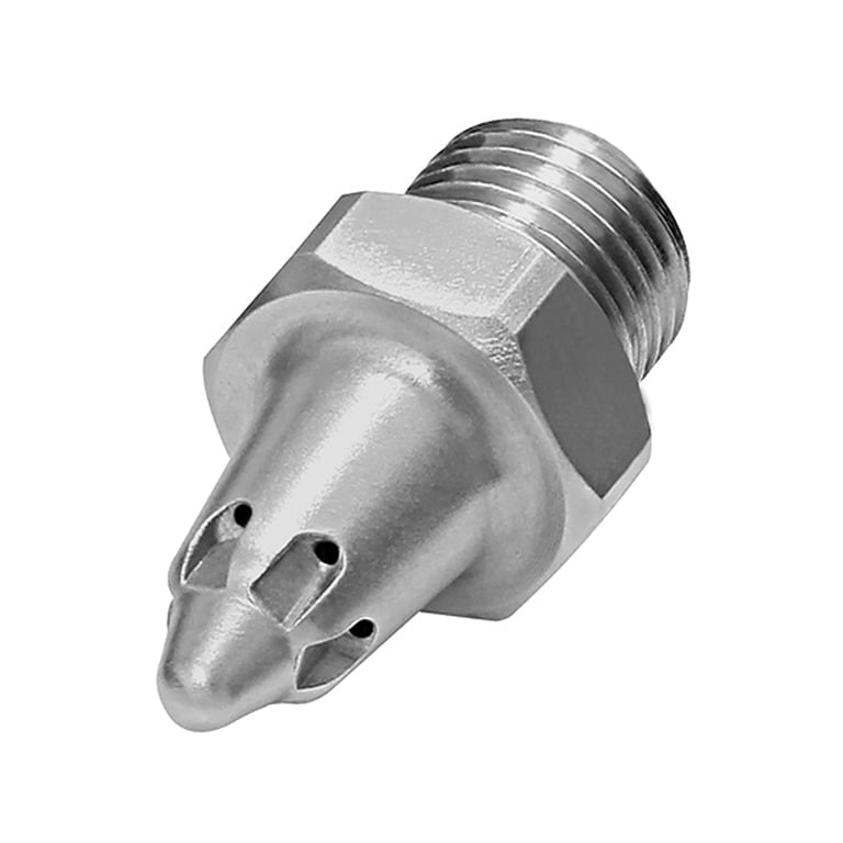 Riegler 114475 Lärmarme Runddüse, G 1/4 AG, Aluminium, Düsen-Außen-ø 11 mm