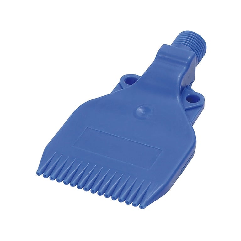 Riegler 114483 Lärmarme Kombidüse, G 1/4 AG, POM Kunststoff, Düsenbreite 47,0 mm