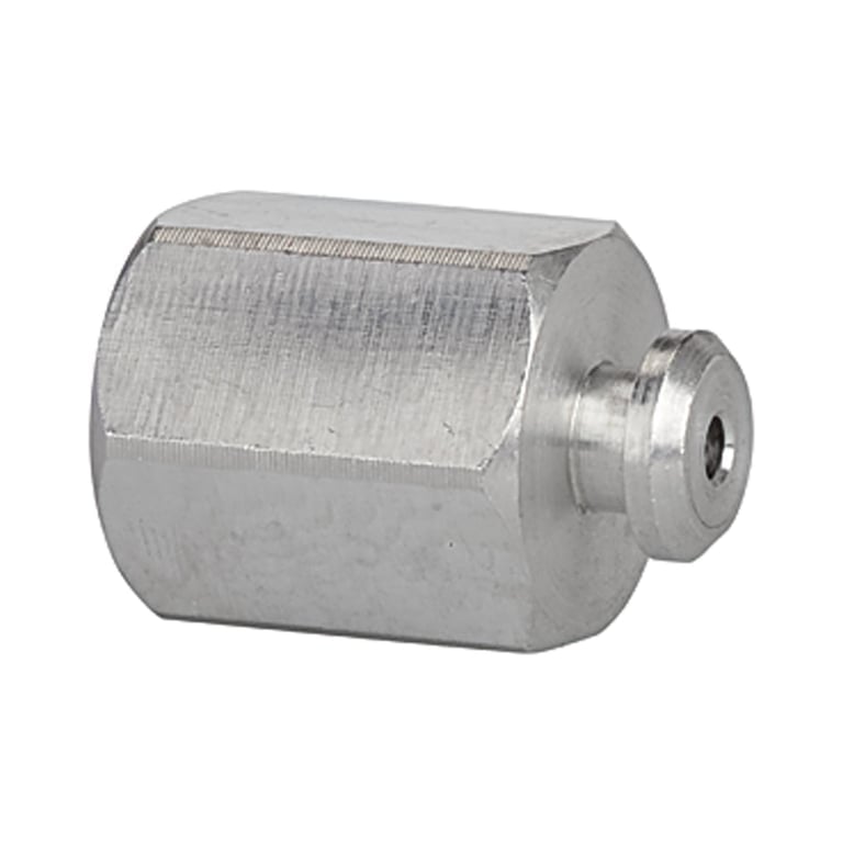 Riegler 108469 Anschlussnippel für Flachsauger, rund »PFG«, G 1/8 IG, Ø 15 mm
