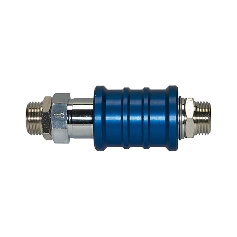 Riegler 103760 Hand-Schiebeventil, G 1/4 AG, SW 17, PN max. 10 bar - Bild 1