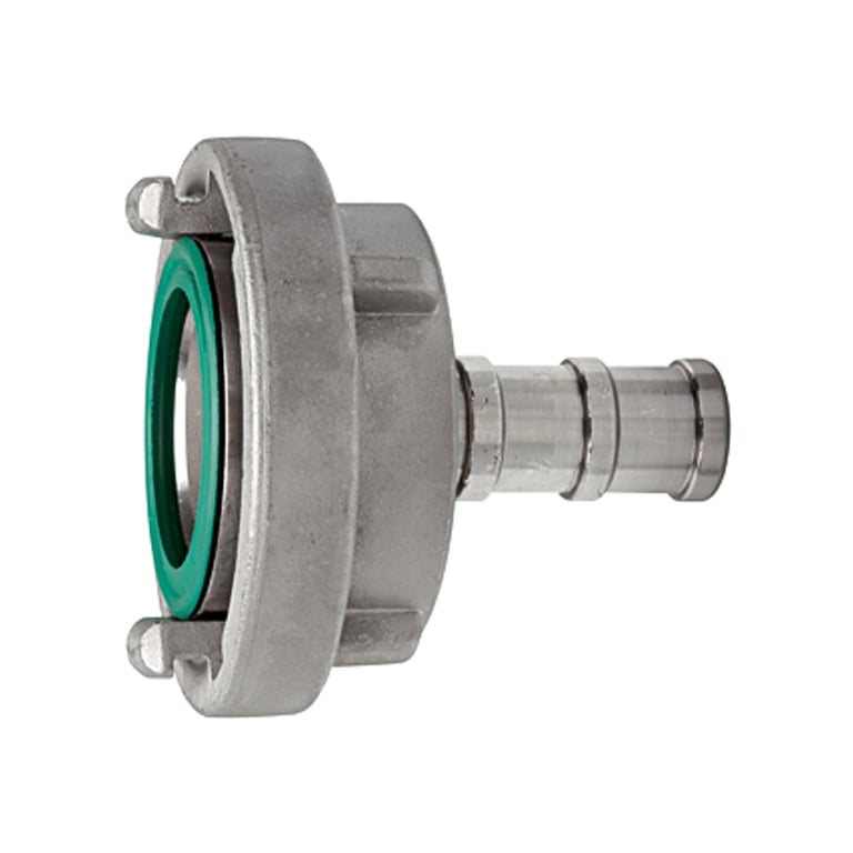 Riegler 108288 Storz-Kupplung, Stutzen, drehbar, ES V4A, Storz-Größe 52-C, LW 38