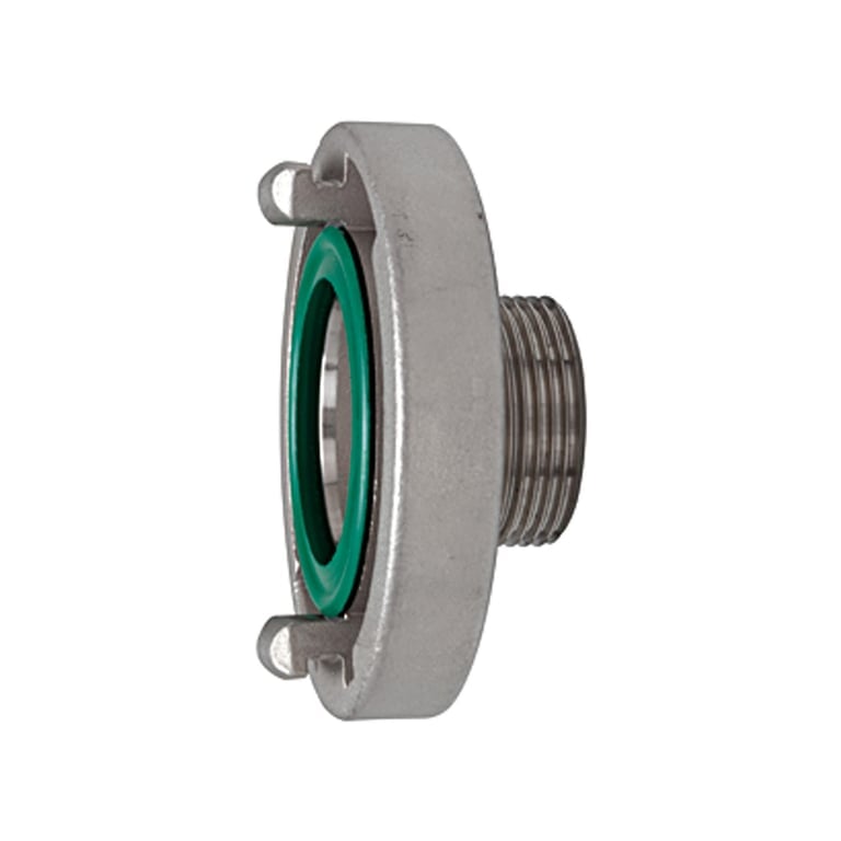 Riegler 108317 Storz-Festkupplung, Edelstahl V4A, Storz-Größe 75-B, G 2 1/2 AG
