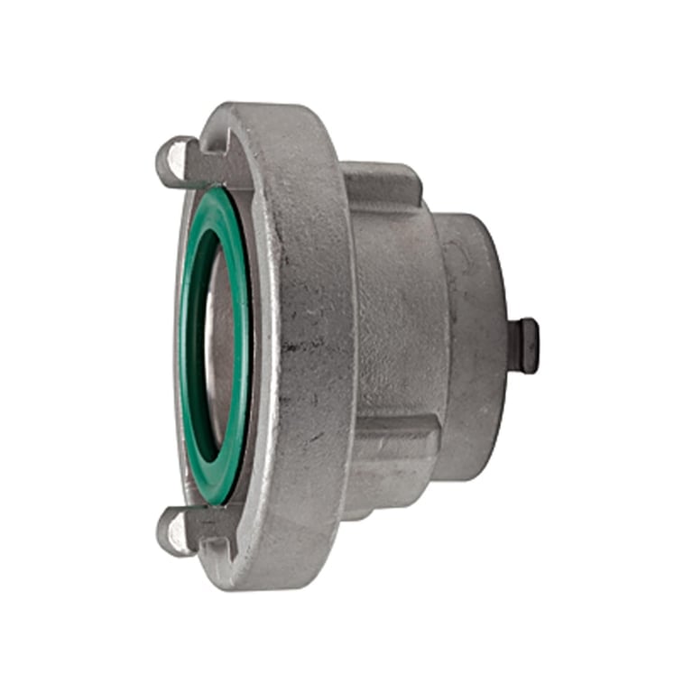 Riegler 108345 Storz-Übergangsstück, Edelstahl V4A, Storz-Größe 100/75-B