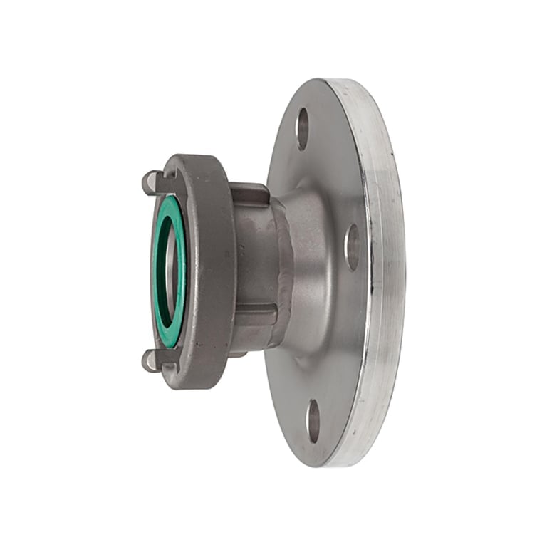 Riegler 108351 Storz-Übergangsstück, ES V4A, Storz-Größe 75-B, Flansch DN 65