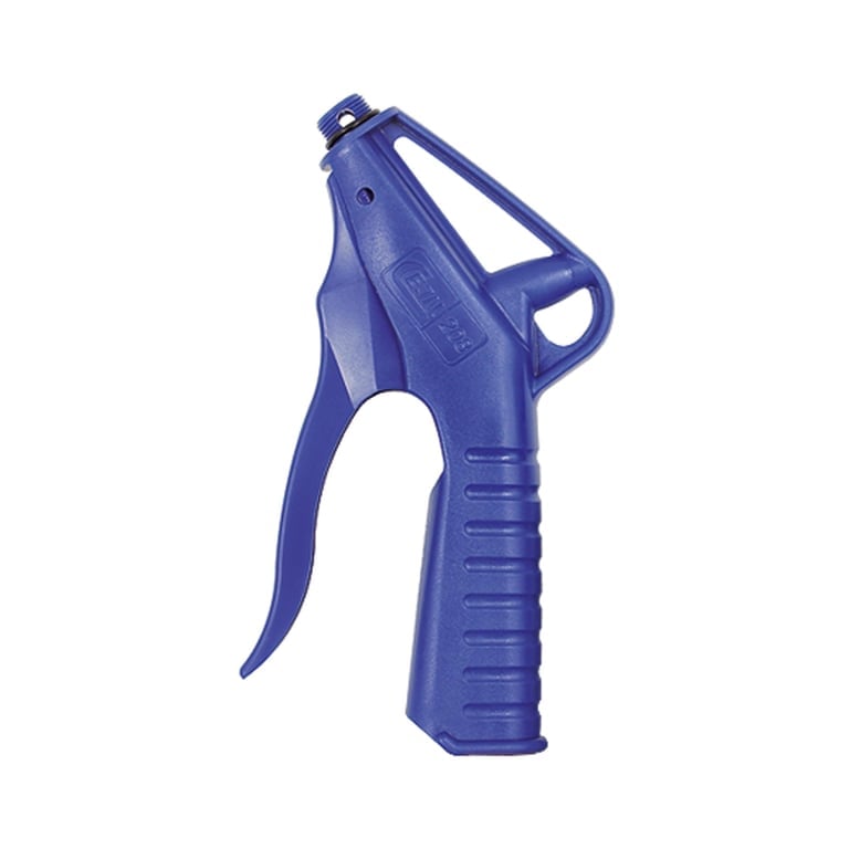 Riegler 118433 Dosierbare Basis-Blaspistole ohne Düse, POM, M14x1 AG, Rc 1/4 IG