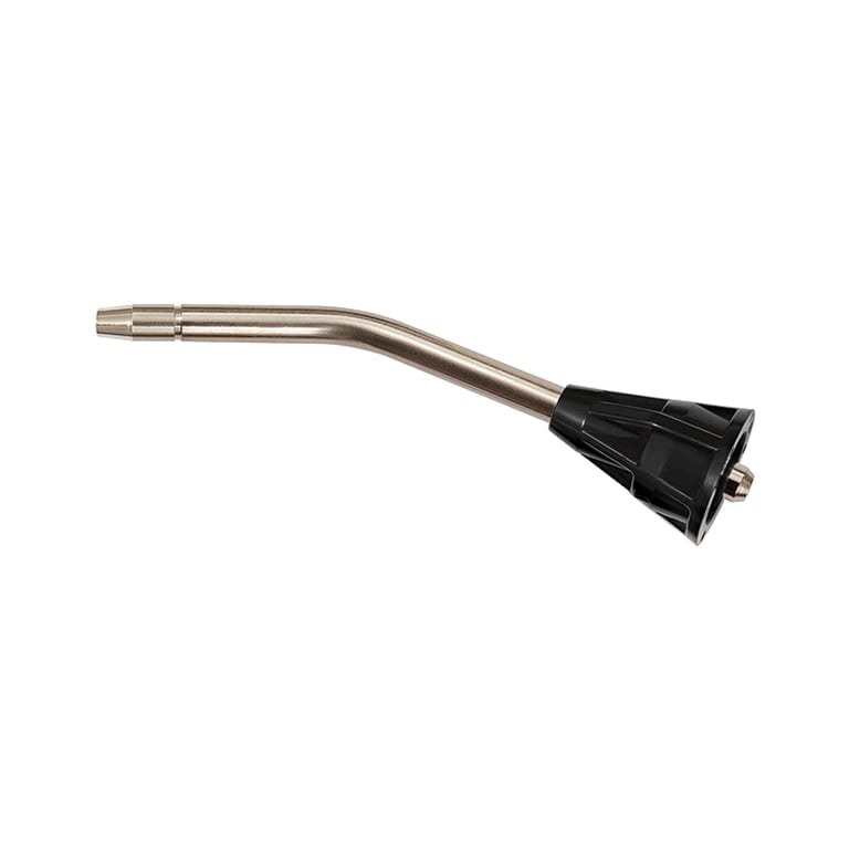 Riegler 114402 Verlängerungsrohr, Blasrohr mit Standarddüse, 90 mm gebogen