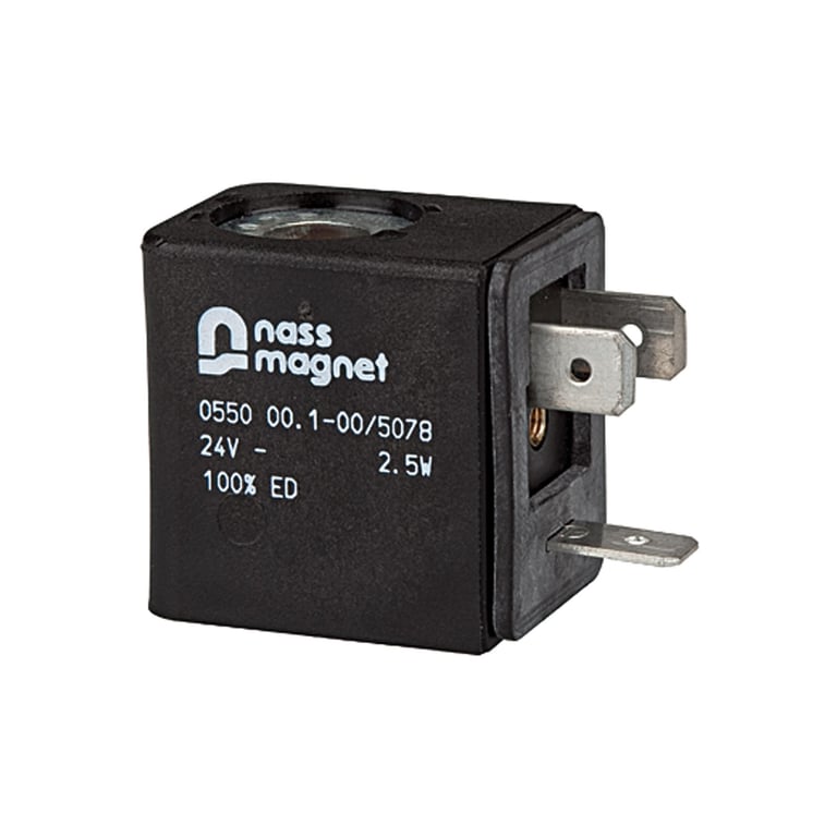 Riegler 100740 Magnetspule 24 V DC, für Schaltventil (3/2-Wegeventil)