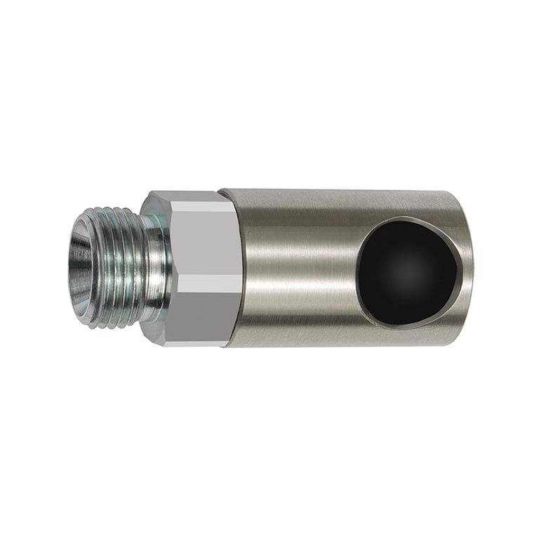 Riegler 141931 Druckknopf-Sicherheitskupplung NW 6, ISO 6150 C, ES, G 1/4 AG - Bild 1