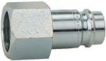 Riegler 107475 Nippel, NW 10, Stahl gehärtet/verz., Robustausführung, G 3/8 IG
